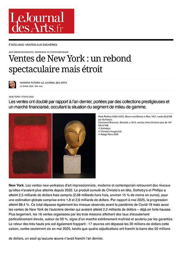 Le Journal Des Arts